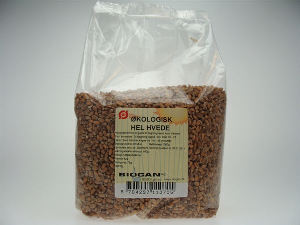 Hel Hvede 1 kg �kologisk